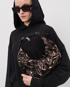 Innerraum Brown HM2 hobo bag with drape HM2MBBKCRSH