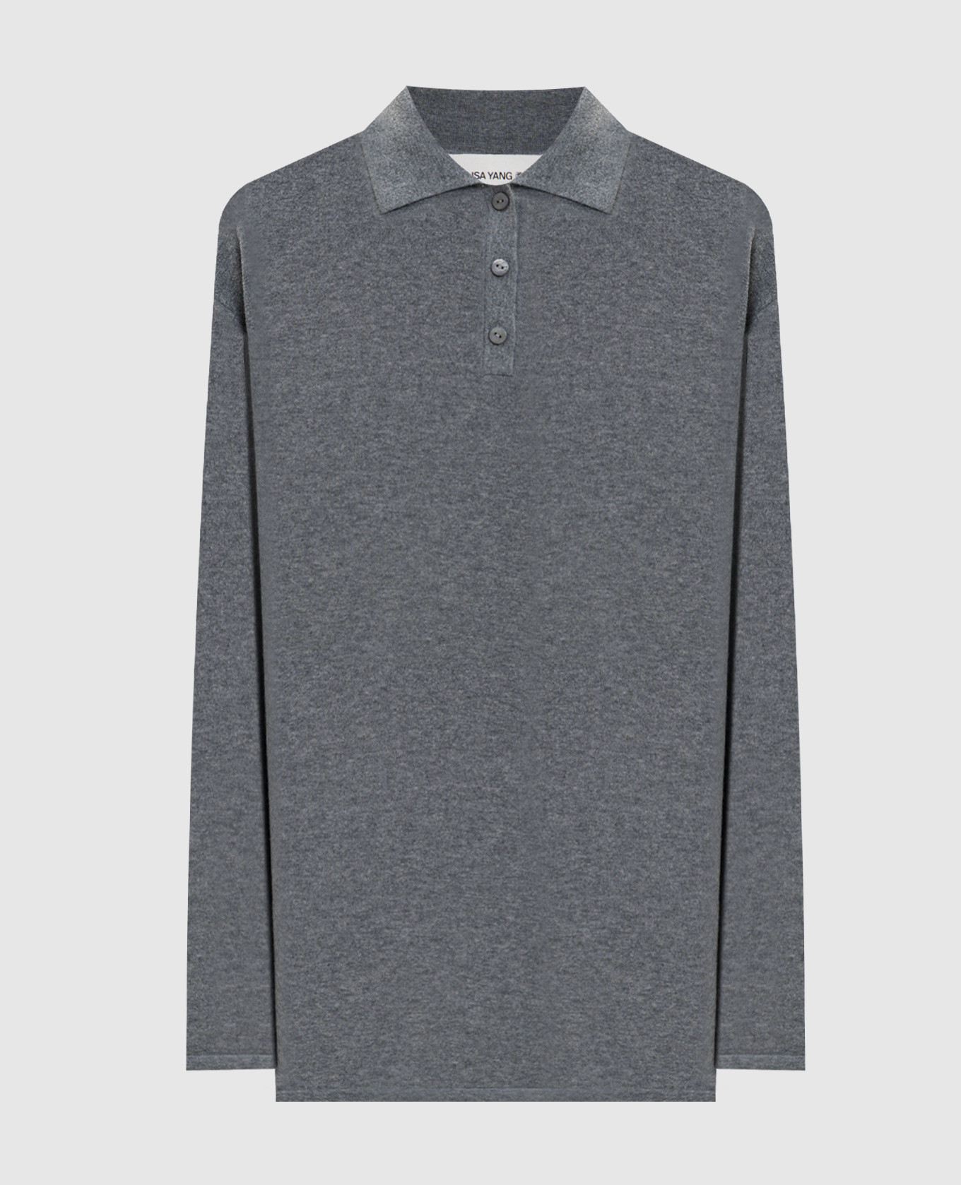 

Grey Caisa polo shirt LISA YANG