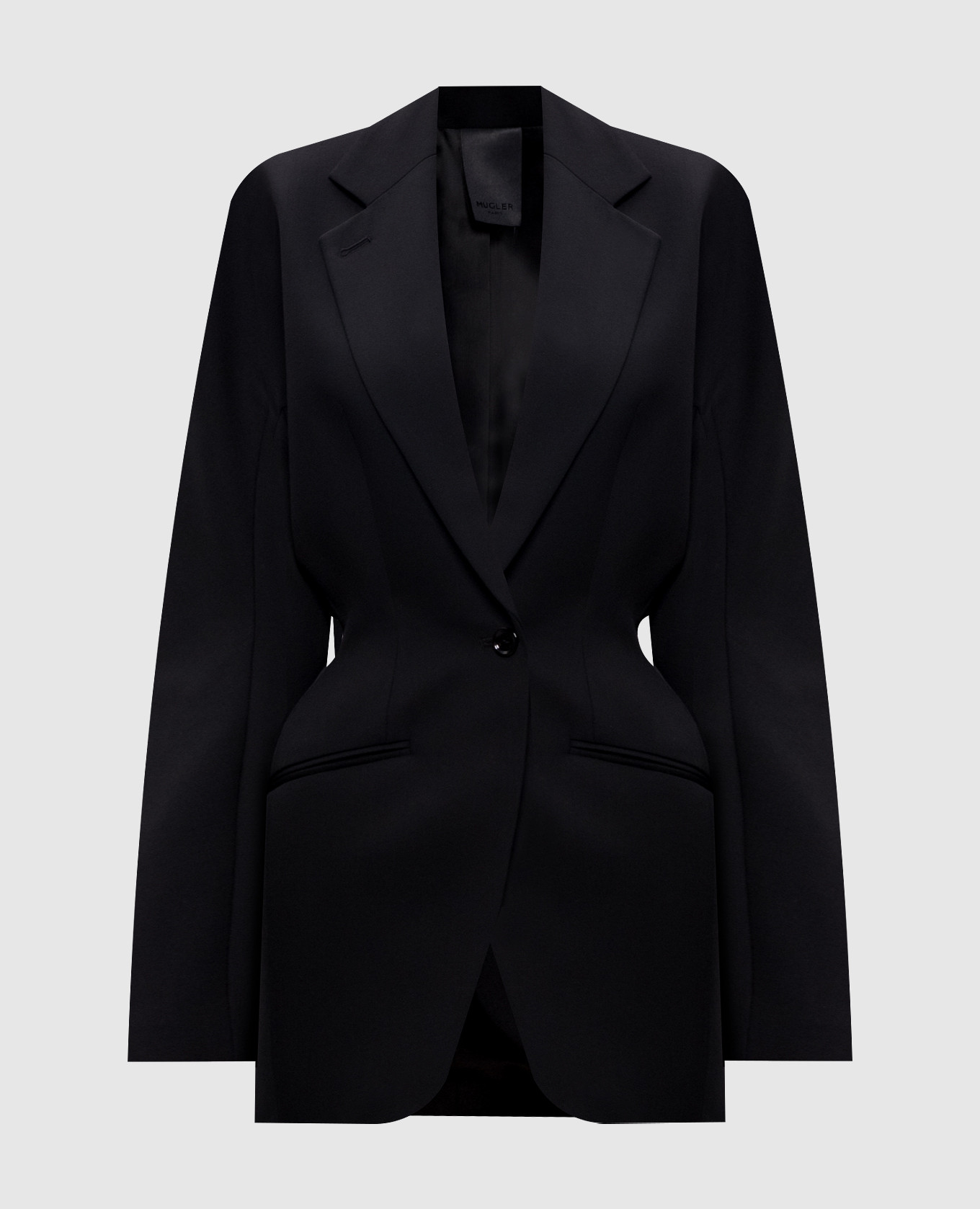 

Black wool jacket Thierry Mugler