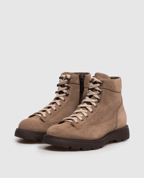 Doucal's Brown suede boots DU3236GOTNPF810
