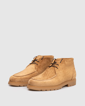 Stuart Weitzman Carter brown suede deserts SM196