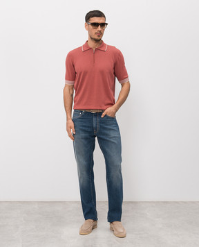 Peserico Blue jeans with a worn effect R54717L86Q04291