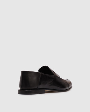 Givenchy Black patent leather loafers BE2028E2JG