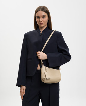 Marsell Beige leather cross-body bag Fantasmino MB0106P010