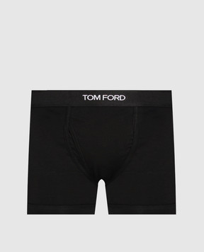 Tom Ford Black briefs with logo pattern T4LC31040
