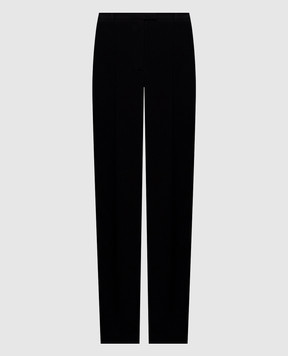 Loulou de Saison MALKA LDS black wool trousers MALKALDS