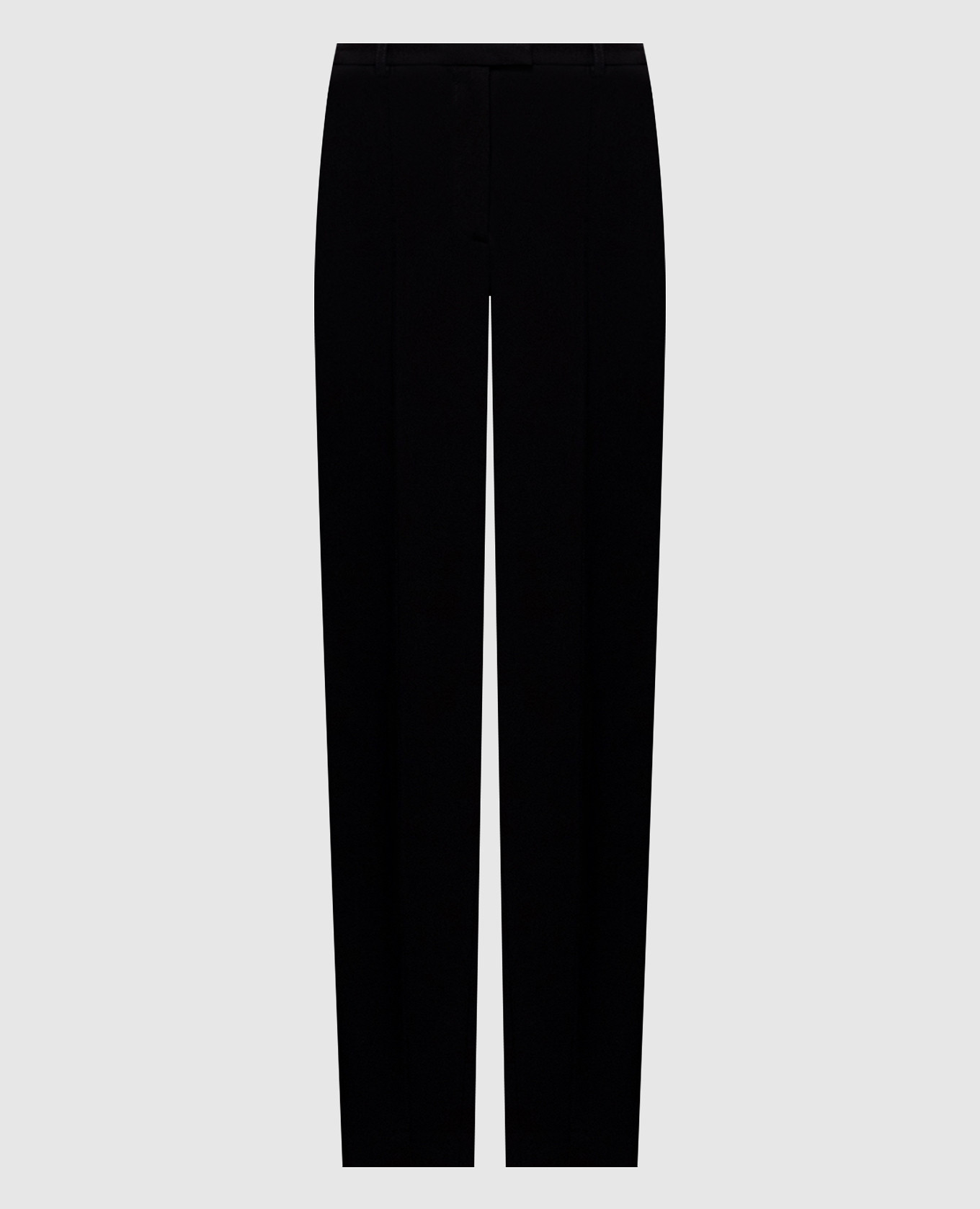 MALKA LDS black wool trousers
