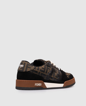 Fendi Black Match combination sneakers 7E1688AQ6I