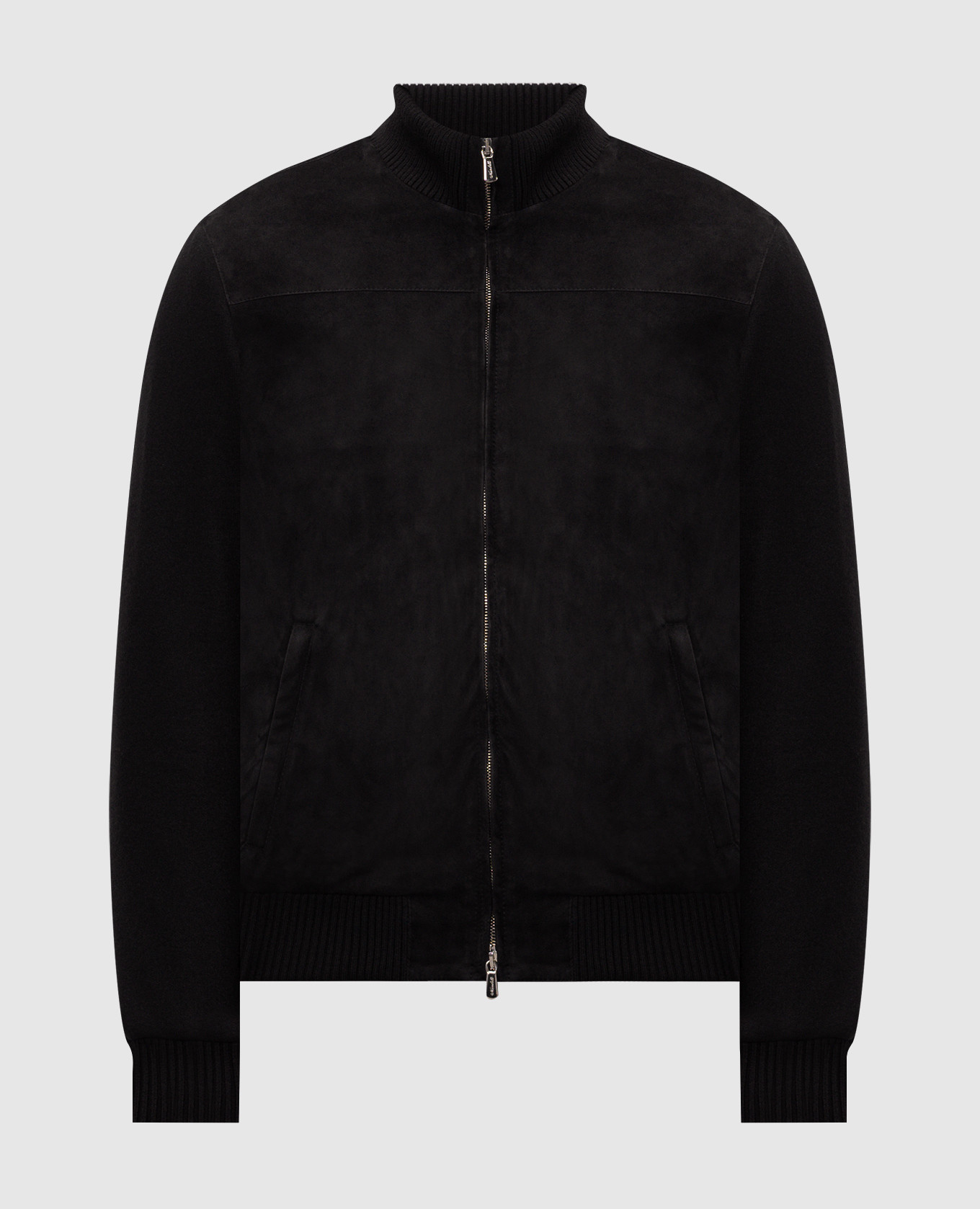 Black combination jacket
