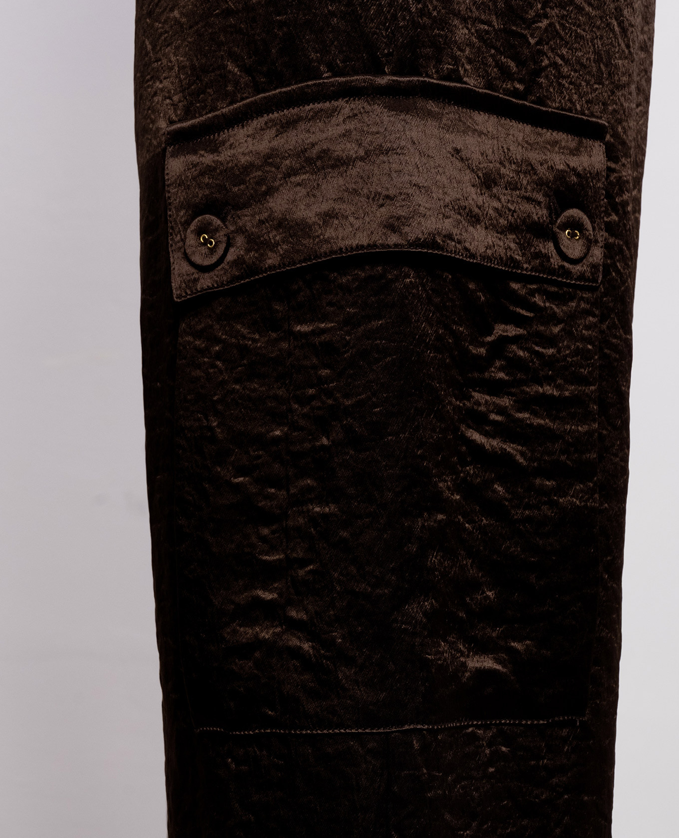 Brown cargo with textured logo Twinset 5
