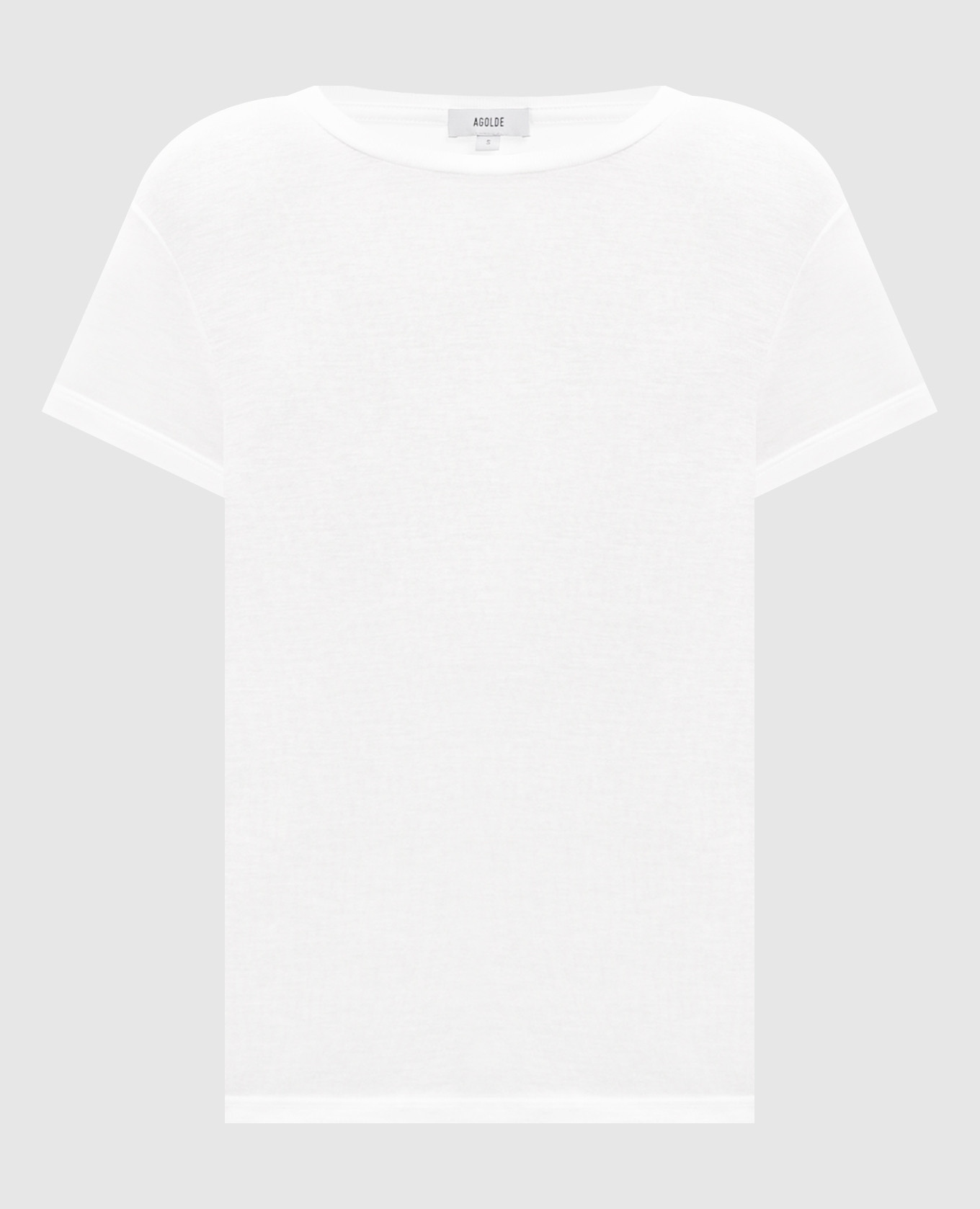 White T-shirt AGOLDE