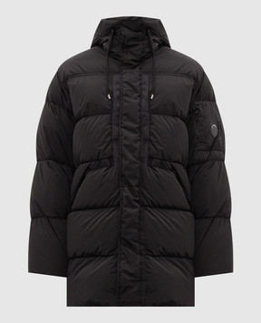 C.P. Company Black down jacket MOW256A005864G