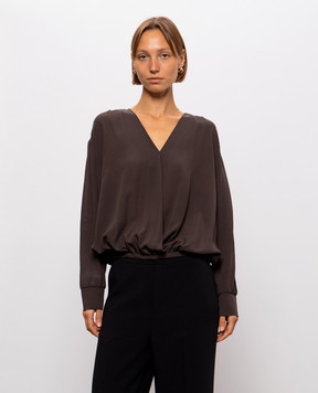 Twinset Brown blouse 262TF2053