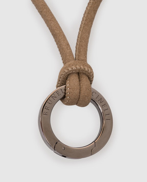 Brunello Cucinelli Beige eyeglass cord MACP9G003