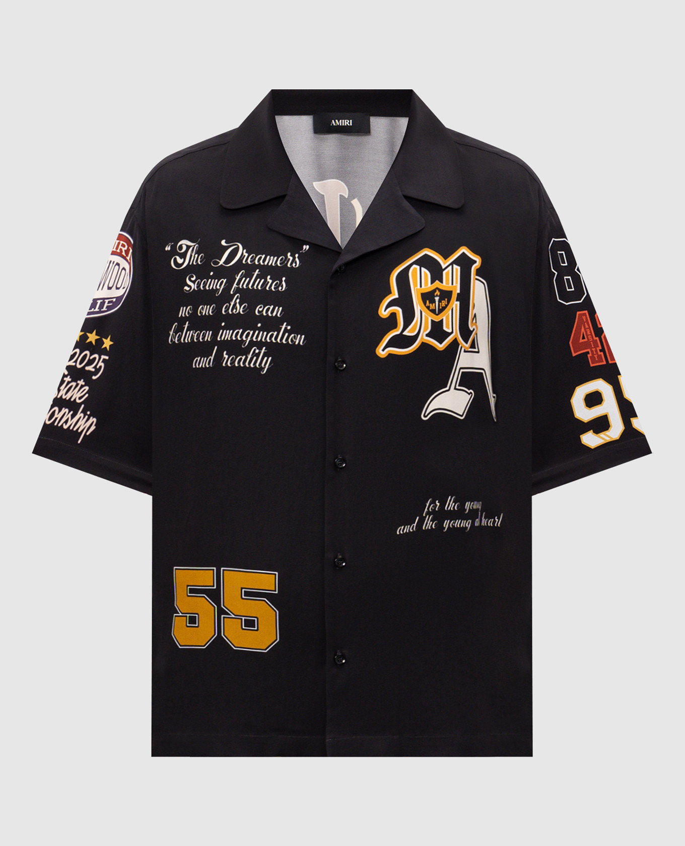 

Black Varsity Patch Shirt AMIRI