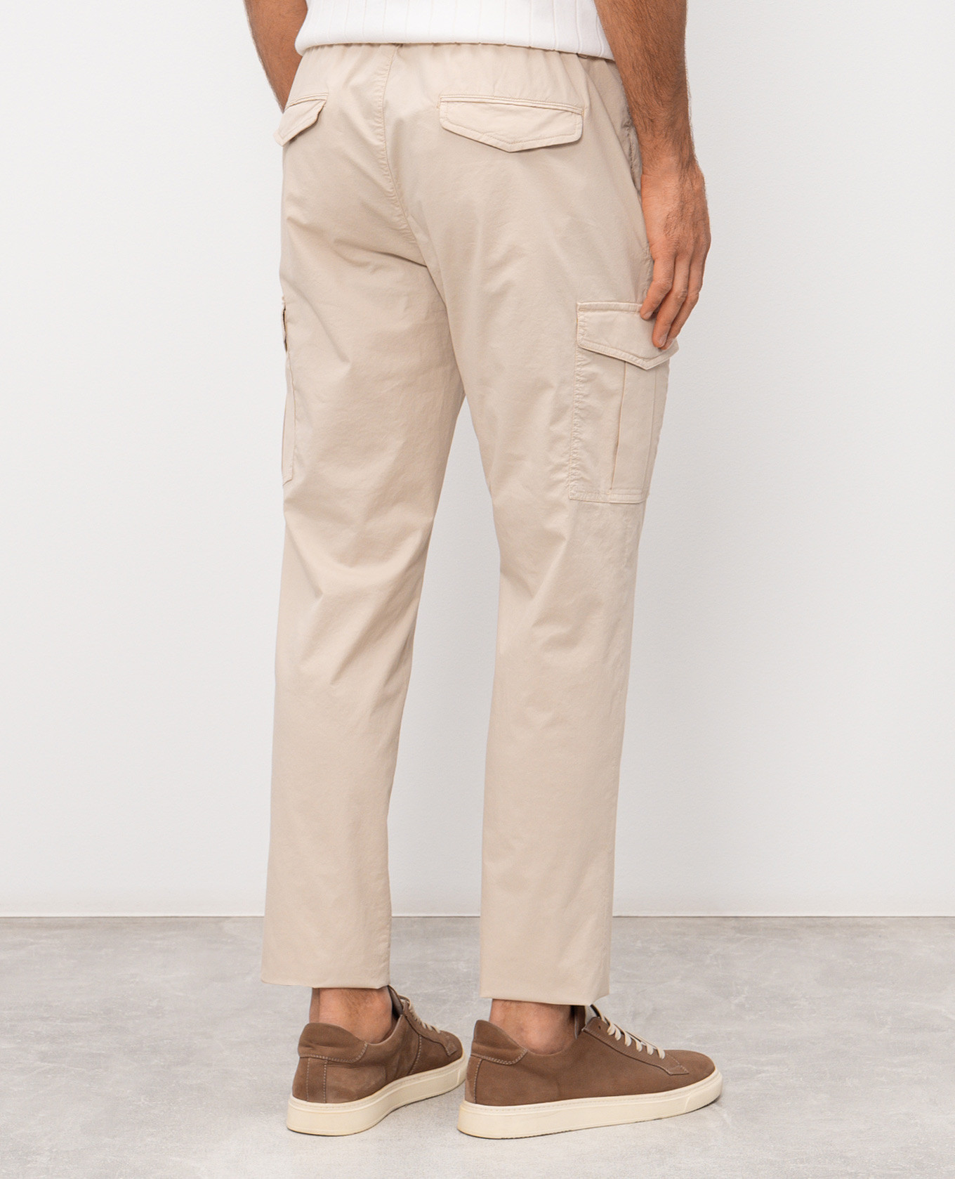 

Beige cargo pants Peserico