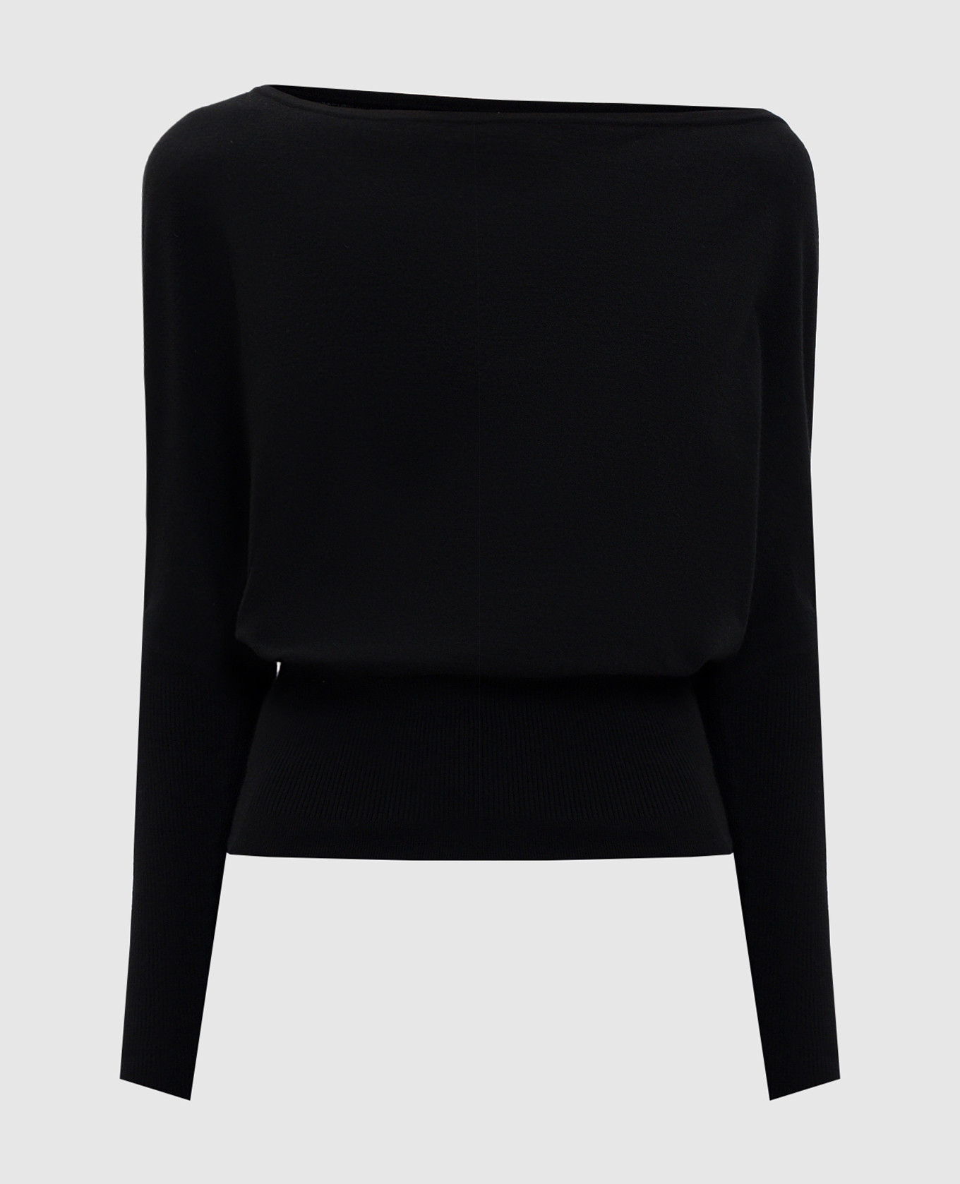 

Lavina black wool jumper Simkhai