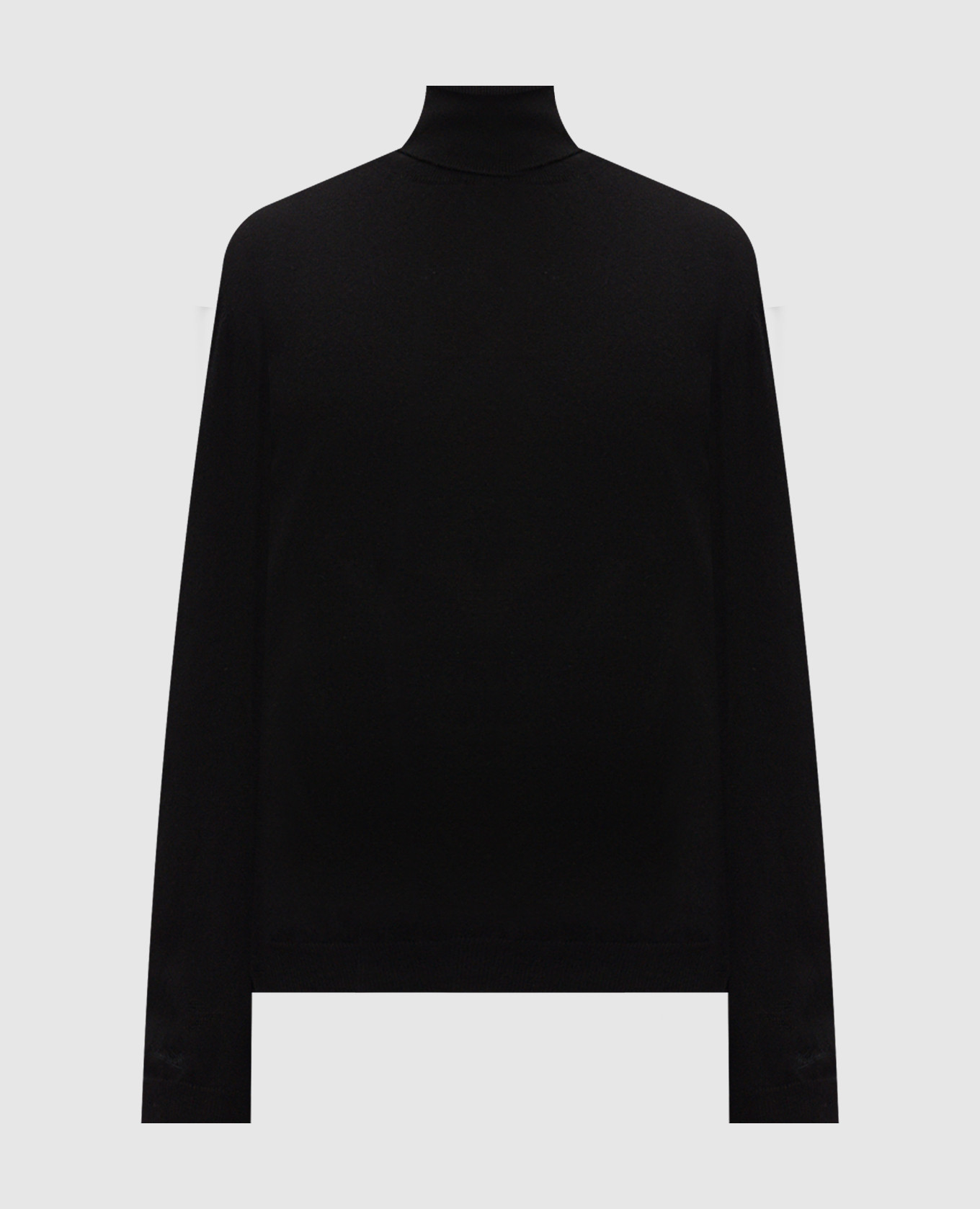 Black wool golf Woolrich