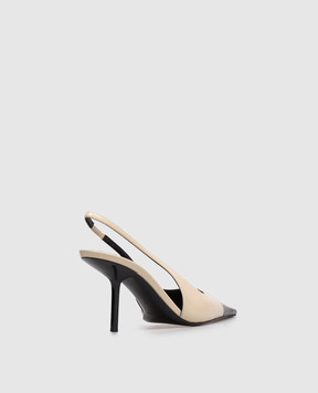 Saint Laurent Beige leather mules BABYLONE 858966AAESX