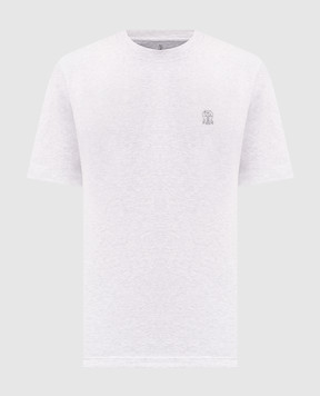 Brunello Cucinelli Grey melange T-shirt M0B138440