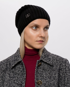 Dolce&Gabbana Black hat with wool FXQ22TJGMLA