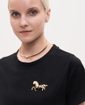 Reco Golden brooch in the shape of a horse SP100