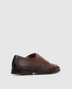 Doucal's Brown leather oxfords DU3593STREUF054