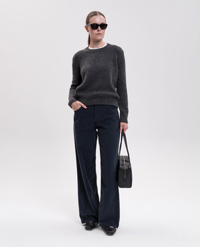 The Row Eglitta blue corduroy pants 6634W4831