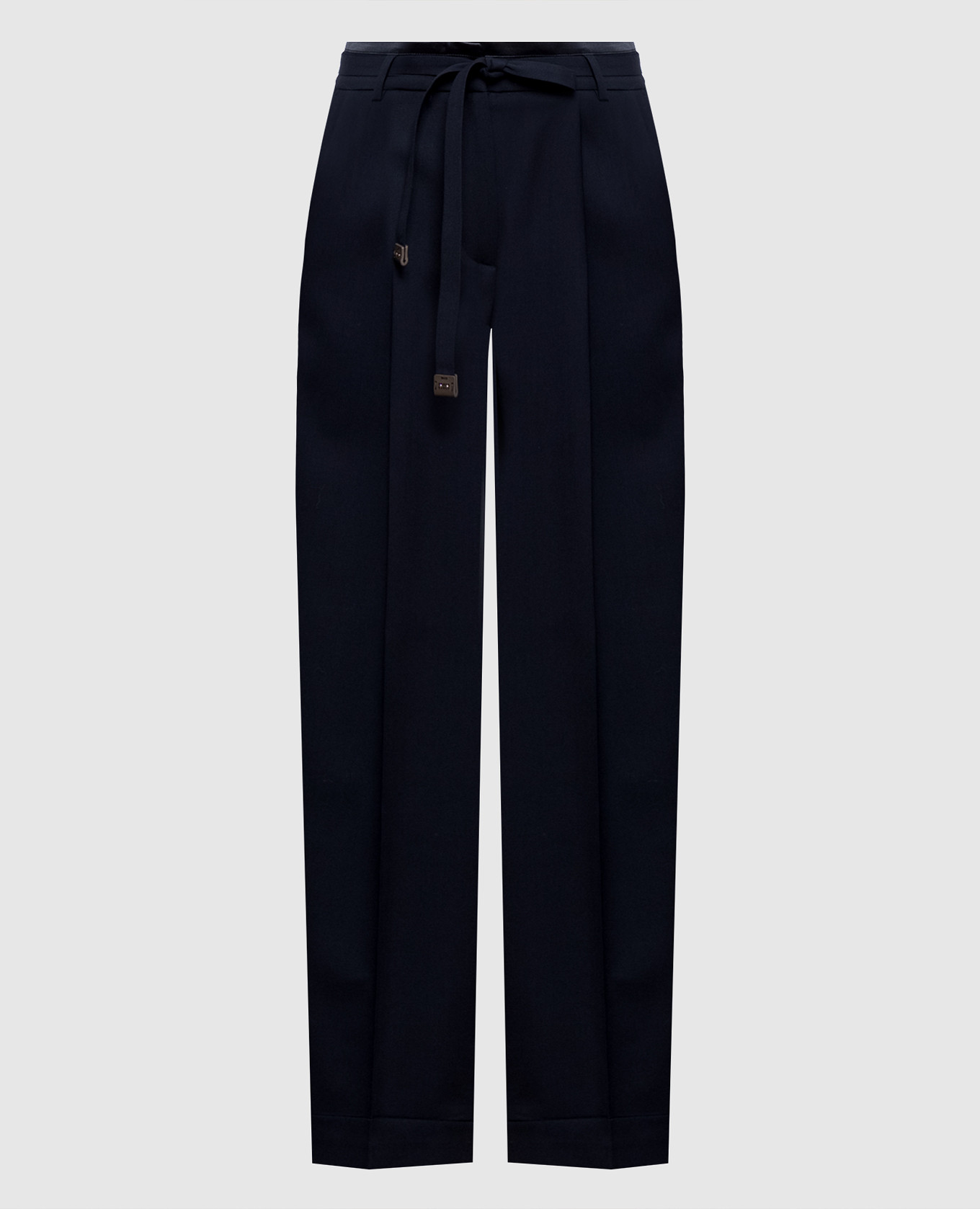 Blue wool pants Peserico