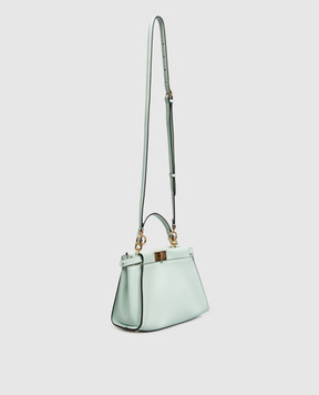 Fendi Green Peekaboo leather bag 8BN244AWQ8