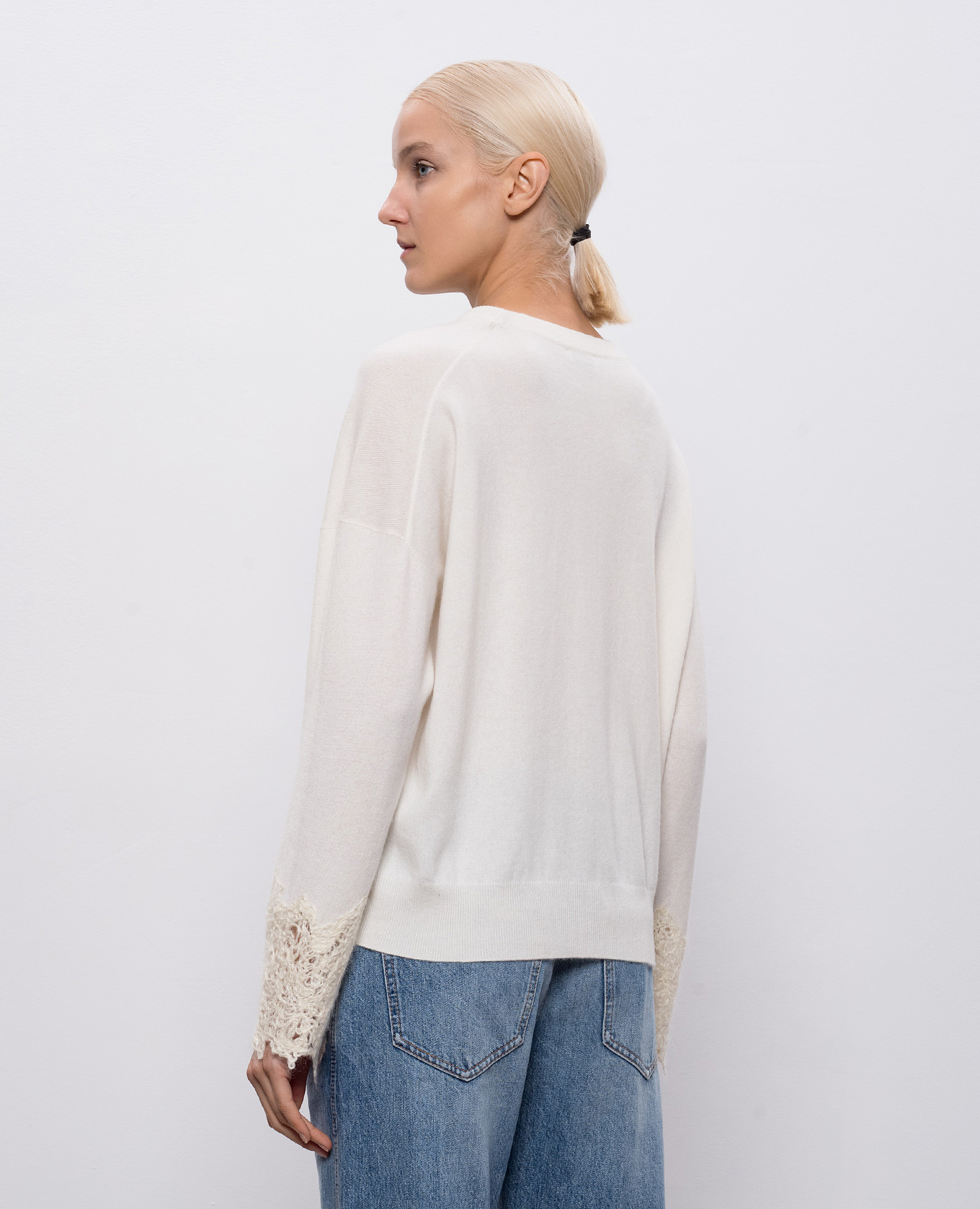 

White cashmere jumper Brunello Cucinelli