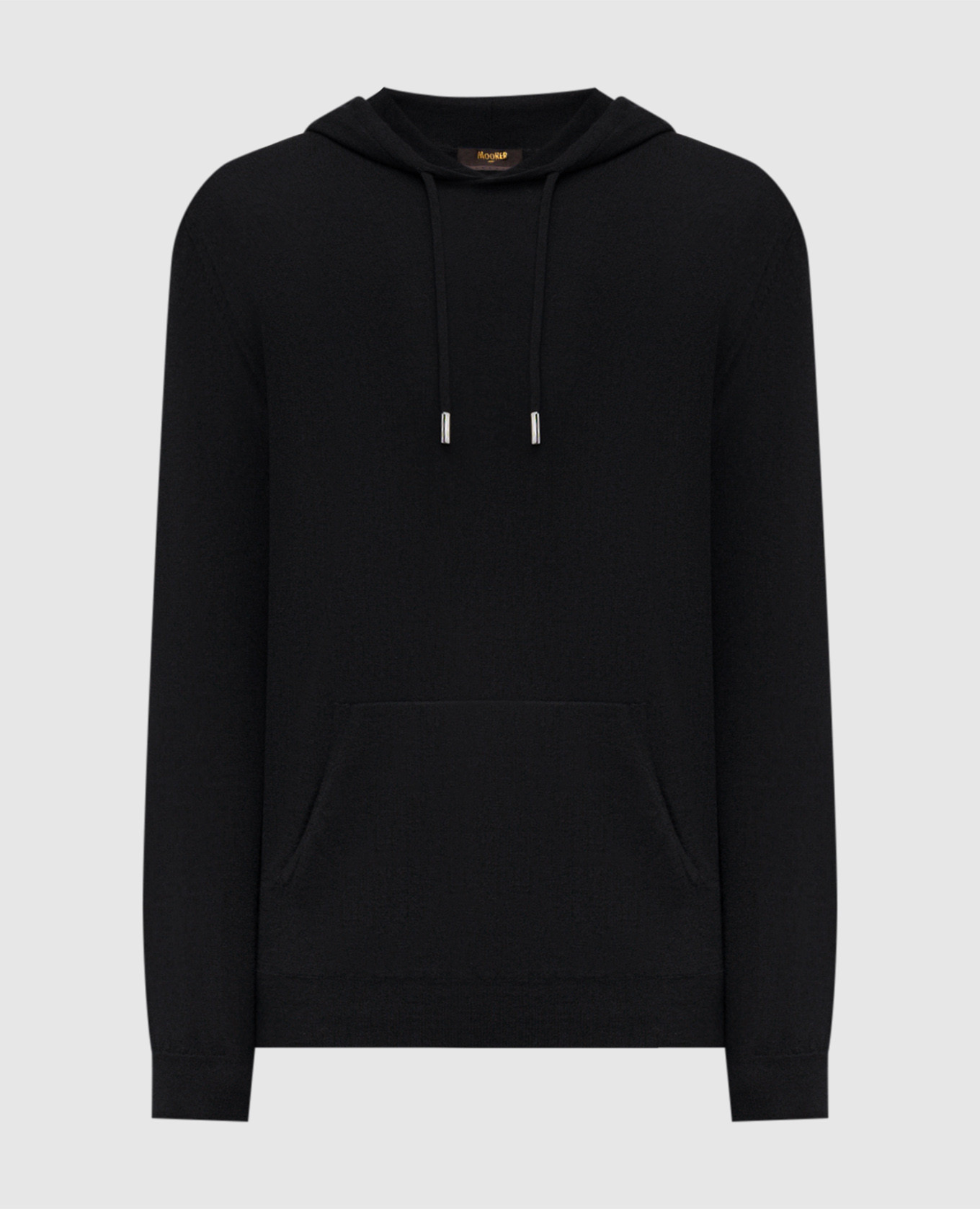 

Black ZANE wool hoodie MooRER