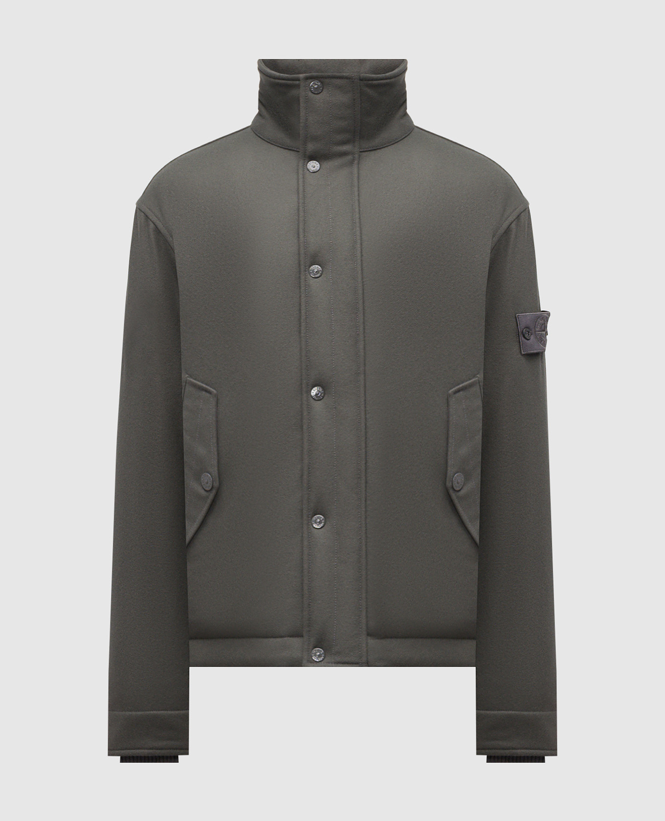 

Gray jacket with wool Stone Island, Grey