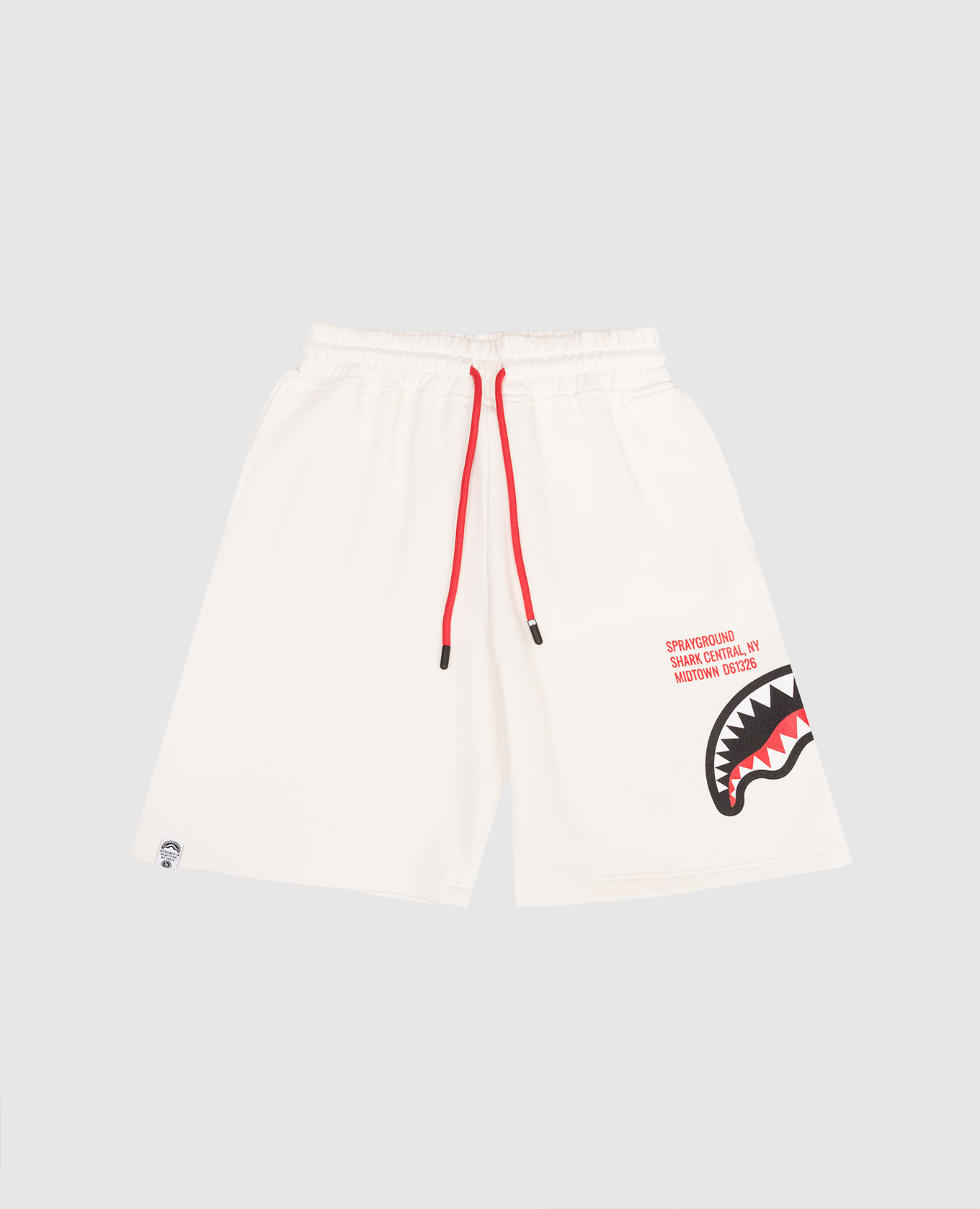 

Children's white Shark shorts Sprayground