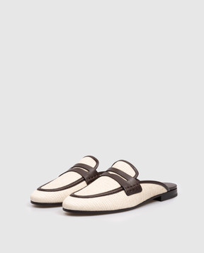 Brunello Cucinelli Beige mules MZQ9C3212