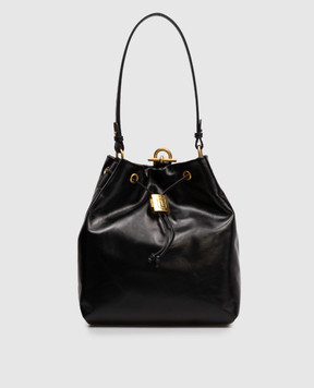 Balmain Black leather Pulse backpack GN1GE036LMTE