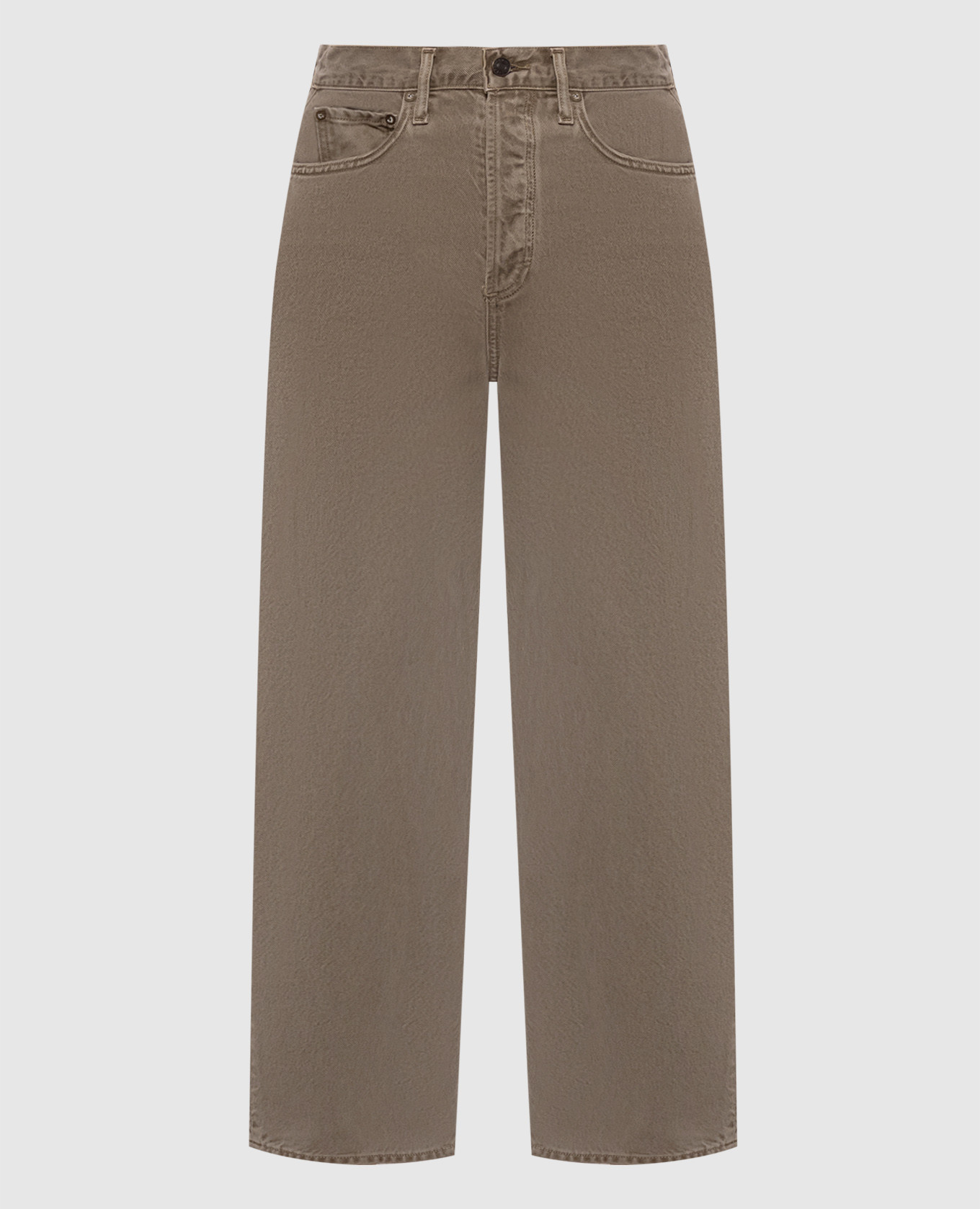 Brown Ren jeans AGOLDE