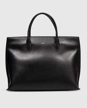 Bally Althea black leather tote bag WAE089VT312