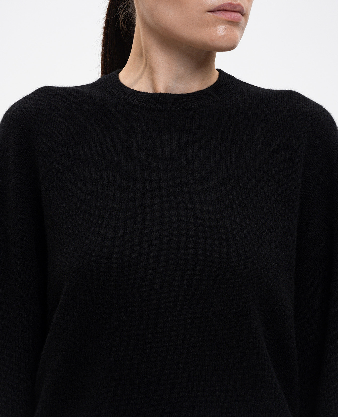 Black cashmere jumper Toteme 5