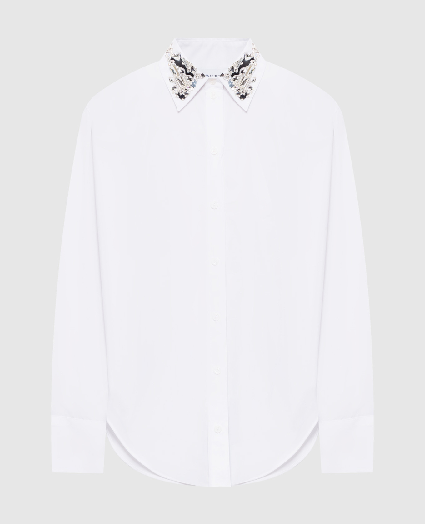 

White shirt with crystals Alexander McQueen