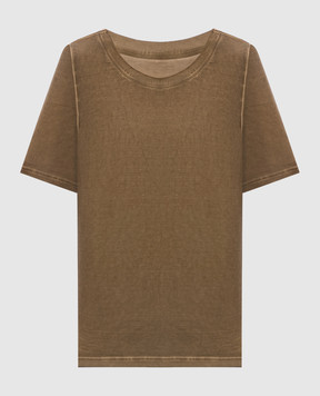 UMA WANG Brown T-shirt Tir UW1032
