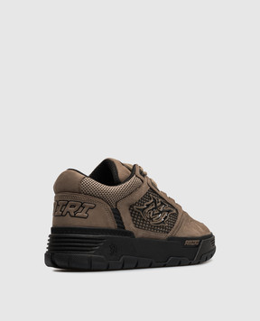 AMIRI Brown combination sneakers Ma-94 AM426SN013