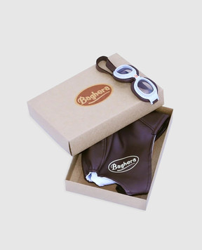 Baghera Children's racing pilot set with hat and aviator glasses 32004