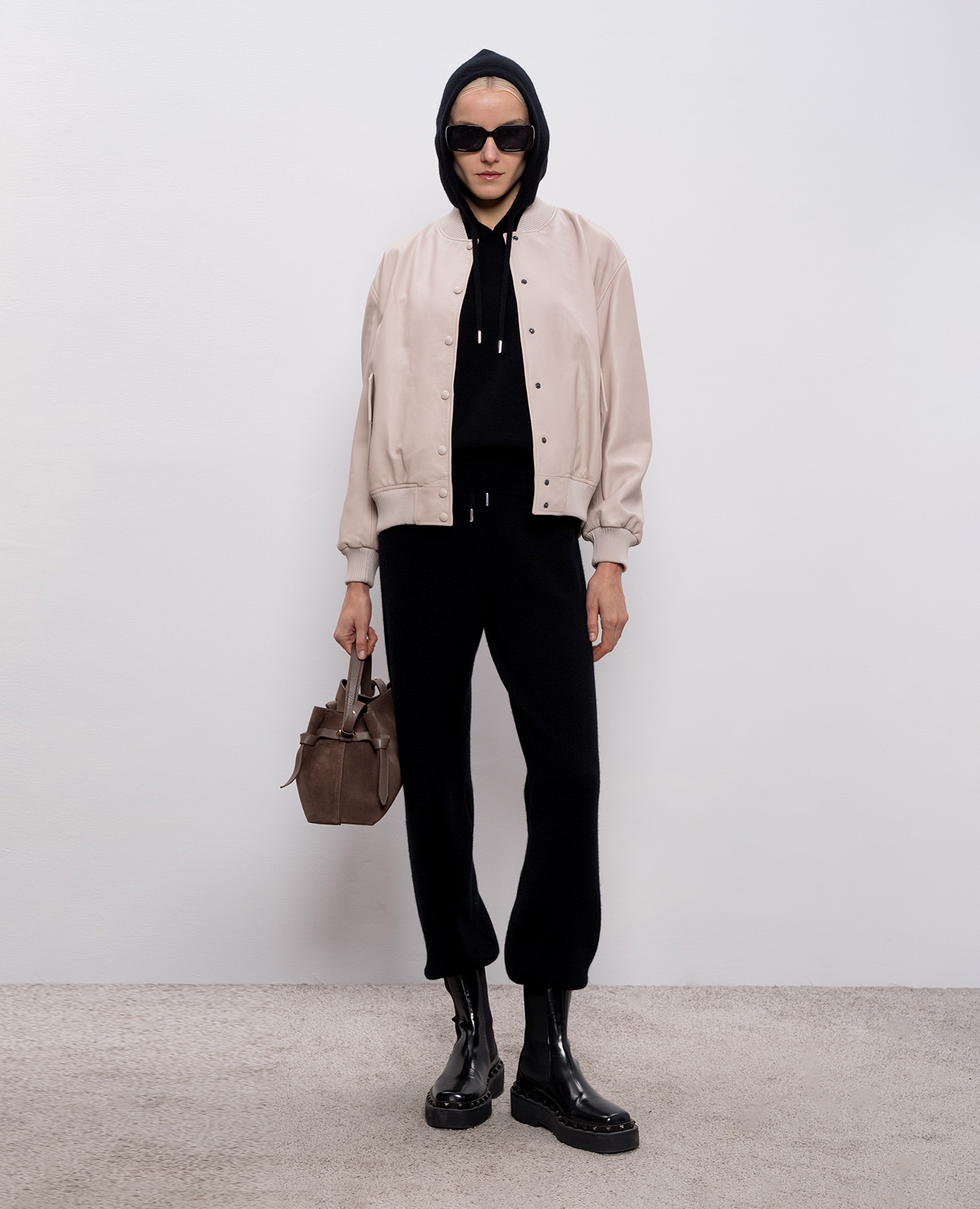 Black cashmere tracksuit Babe Pay Pls 2
