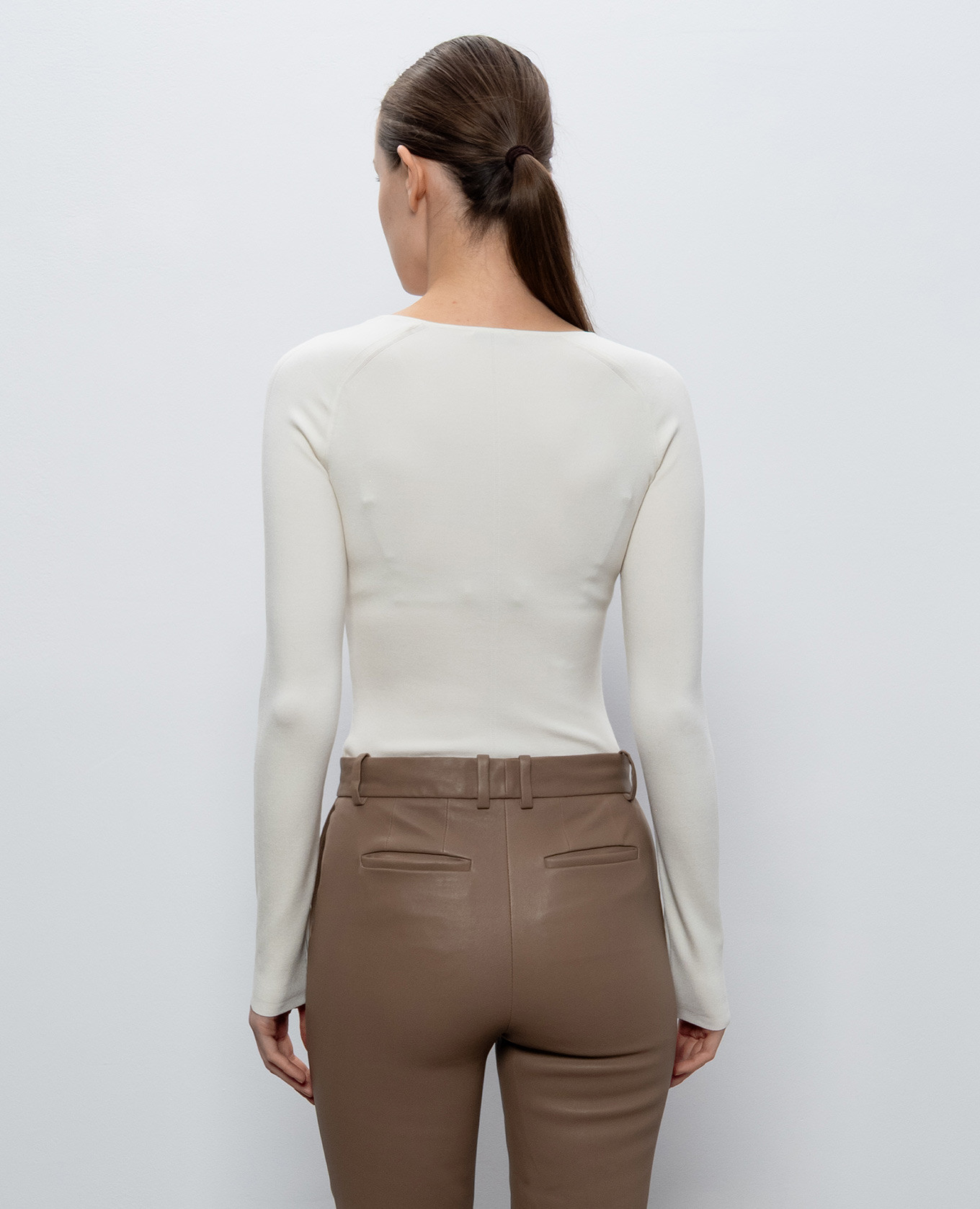 Nali long sleeve ivory with silk JOSEPH 4