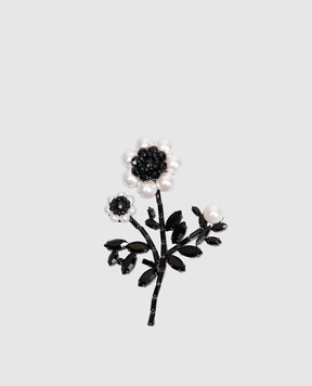 Ermanno Scervino Ramage flower brooch D493X302CBC