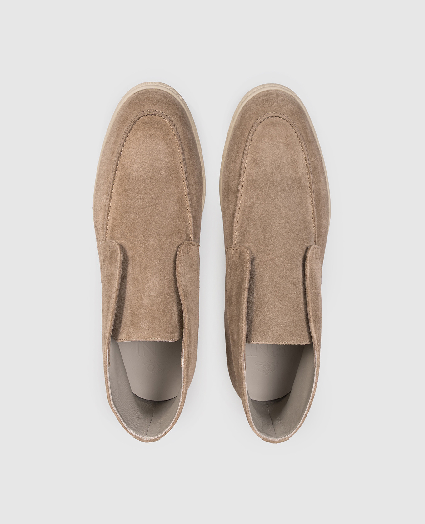 

Beige suede deserts Pini Parma