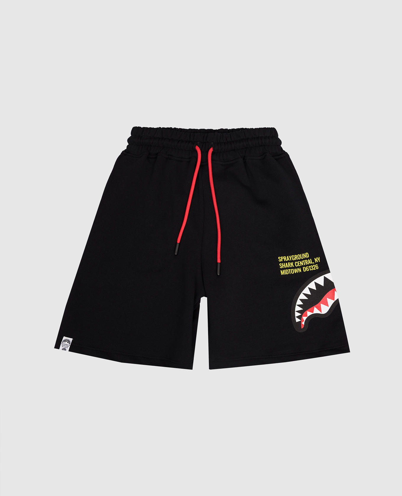 

Children's black Shark shorts Sprayground