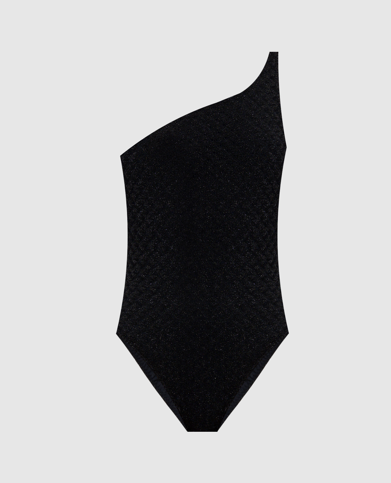 

Black one-shoulder swimsuit with lurex Missoni