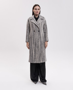 Momoni Fontainebleau double-breasted wool coat MOCO01551MO